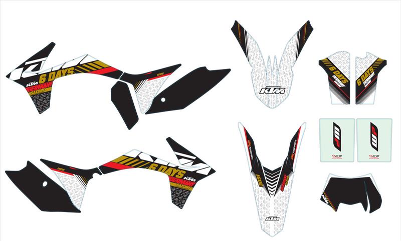 Germany Six Days graphics kit