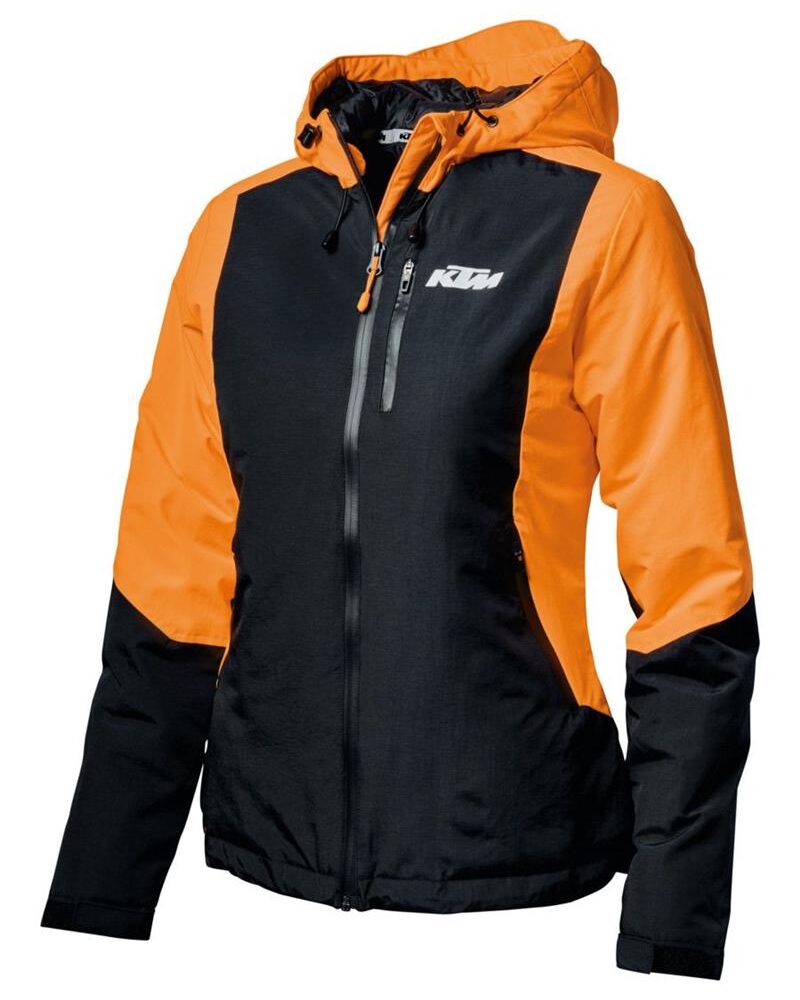 3PW1981304-WOMEN ORANGE JACKET-image