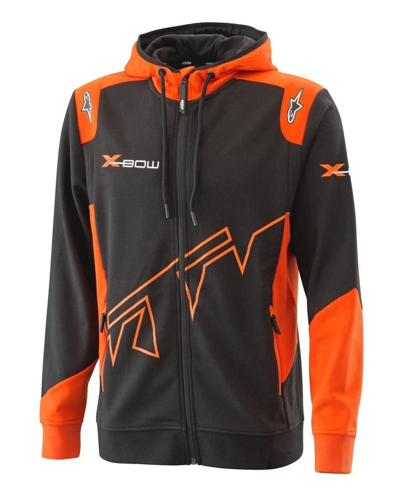 3XB210072707-X-BOW REPLICA TEAM ZIP HOODIE-image