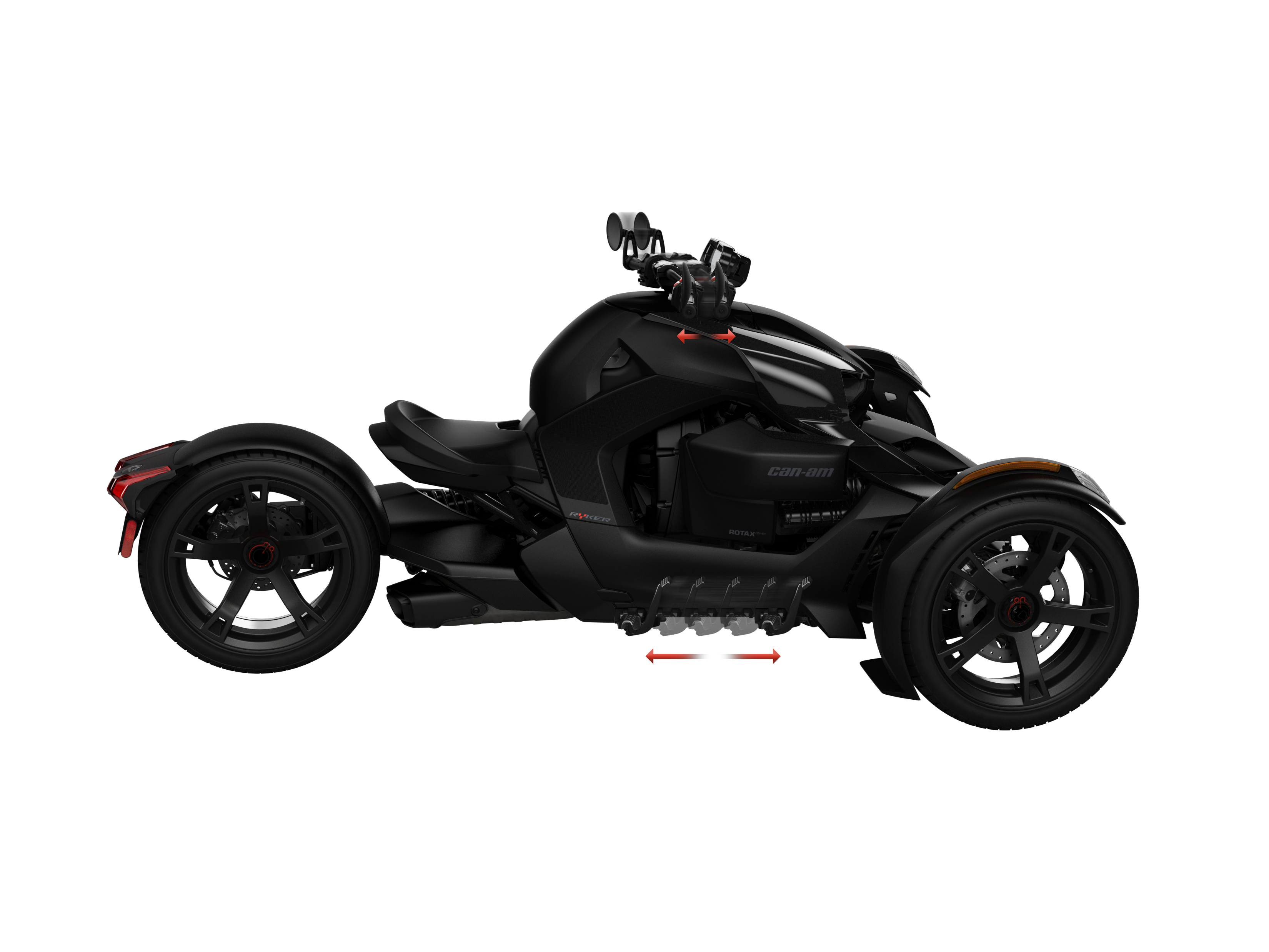 A Can-Am Ryker equipped with a UFIT system